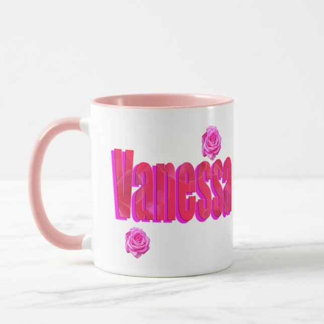 Vanessa-Logo, Tasse (Links)