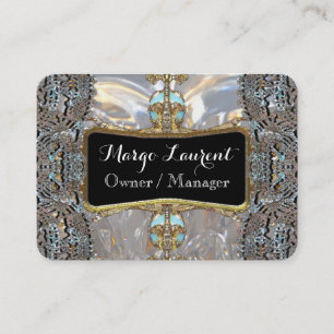 Vanfacture elegante berufliche Runde Visitenkarte