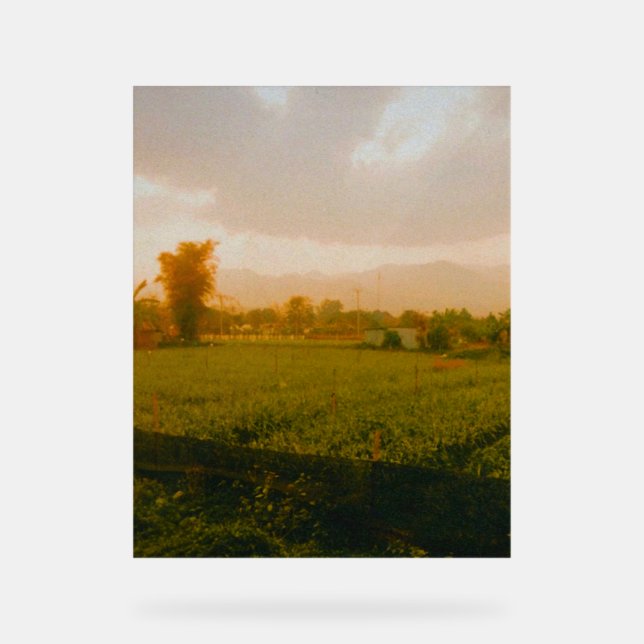 Vang Vieng - Laos Acrylschild (Vorderseite)