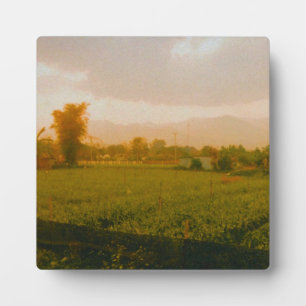 Vang Vieng - Laos Fotoplatte