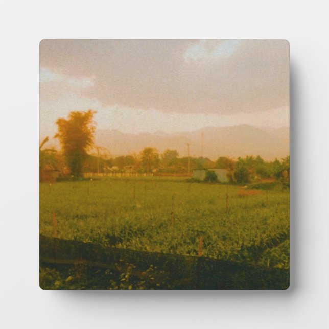 Vang Vieng - Laos  Fotoplatte (Vorderseite)