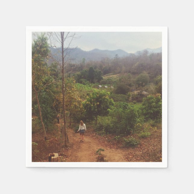 Vang Vieng Serviette (Vorderseite)