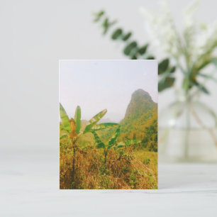 Vang Vieng Trail - Laos Feiertagspostkarte