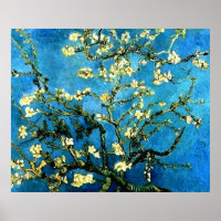 VanGogh Almond Tree Blossoms Poster