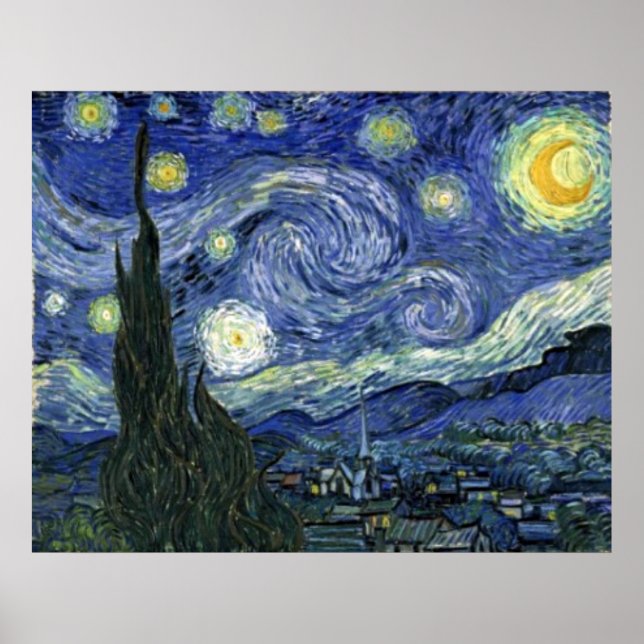 VanGogh Starry Night Poster (Vorne)