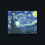 VanGogh Starry Night Wrapped Canvas Leinwanddruck<br><div class="desc">VanGogh Starry Night Wrapped Canvas</div>
