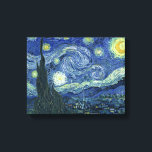 VanGogh Starry Night Wrapped Canvas Leinwanddruck<br><div class="desc">VanGogh Starry Night Wrapped Canvas</div>