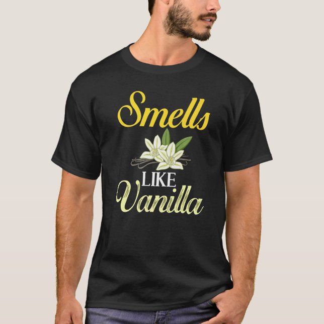 Vanilla Beans Extrahieren Bourbon Ice Creme Paste  T-Shirt (Vorderseite)