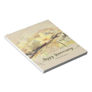 Vanilla Blume Orchid Notizblock