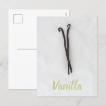 Vanilla-Bohne mit Zucker