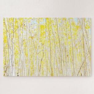 Vanilla Cake Aspen Trees Puzzle