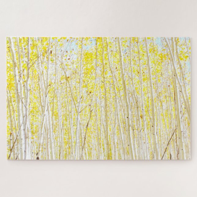 Vanilla Cake Aspen Trees Puzzle (Horizontal)