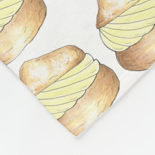 Vanilla Cream Puff Feinschmecker Papio Fleecedecke