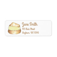 Vanilla Cream Puff Personalisierte Lebensmitteladr