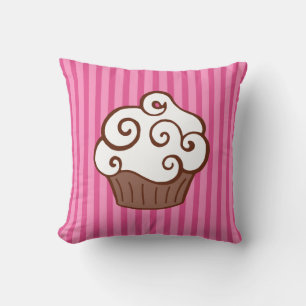Vanilla Cupcake Pillow Kissen