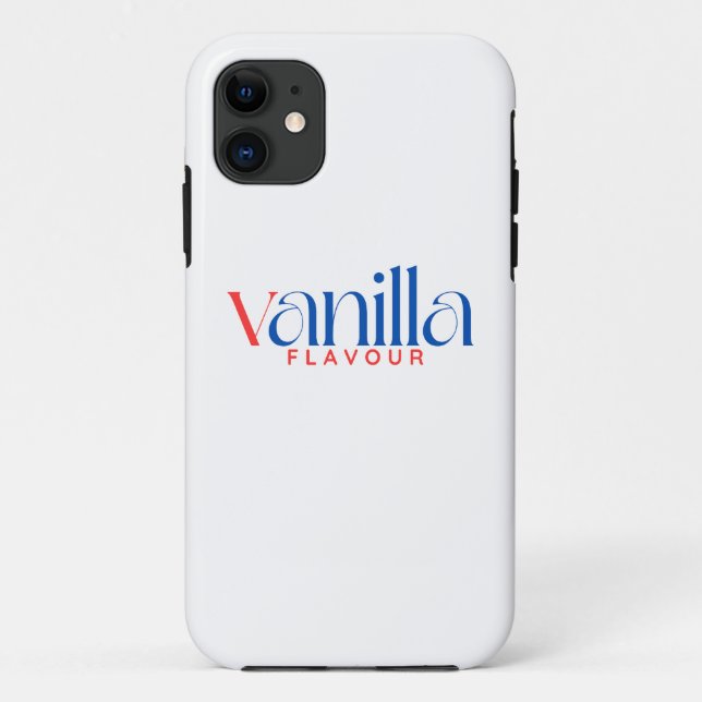 Vanilla Flavor Case-Mate iPhone Hülle (Rückseite)