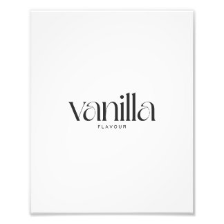 Vanilla Flavor Fotodruck