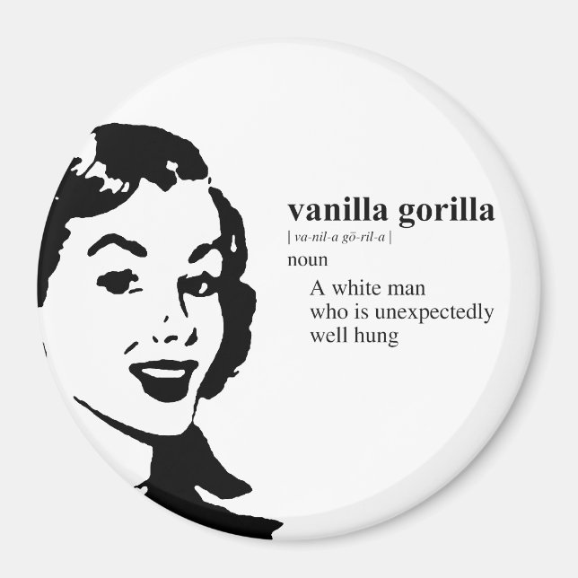 VANILLA GORILLA MAGNET (Vorne)