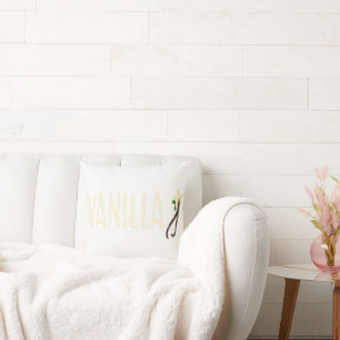 Vanilla-Grafik Kissen