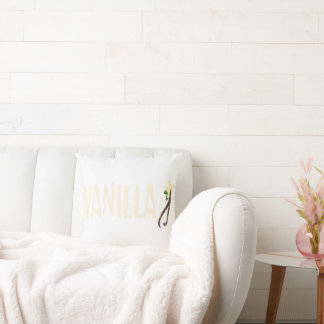 Vanilla-Grafik Kissen