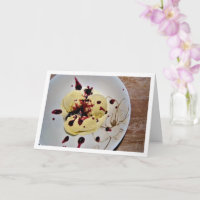 Vanilla Ice Creme mit BlackBerry Sauce