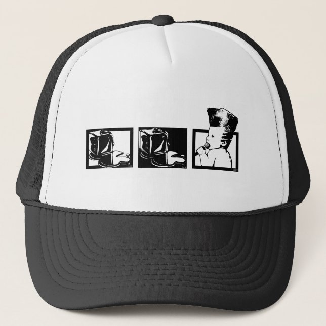 Vanilla Ice - Eis-Eis-Baby Truckerkappe (Vorderseite)