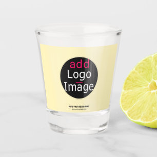 Vanilla moderner, benutzerdefinierbarer Add-Logos Schnapsglas