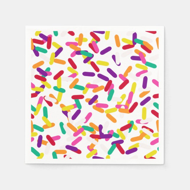 Vanilla Sprinkles Serviette (Vorderseite)