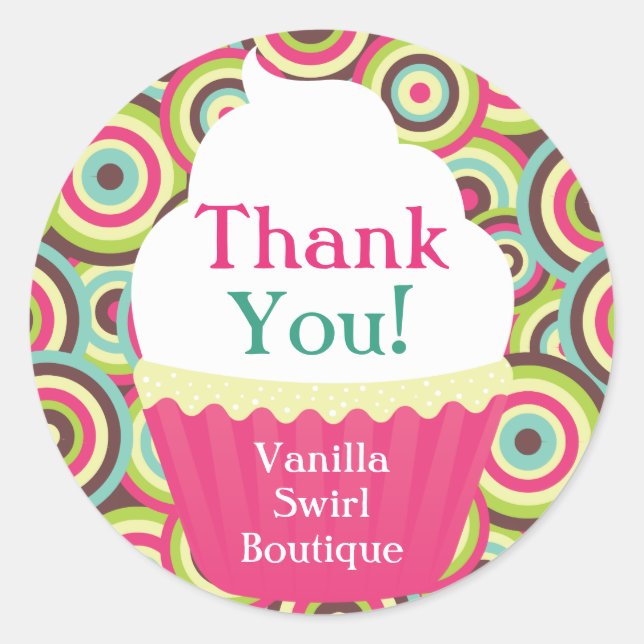 Vanilla Swirl Sticker (Vorderseite)