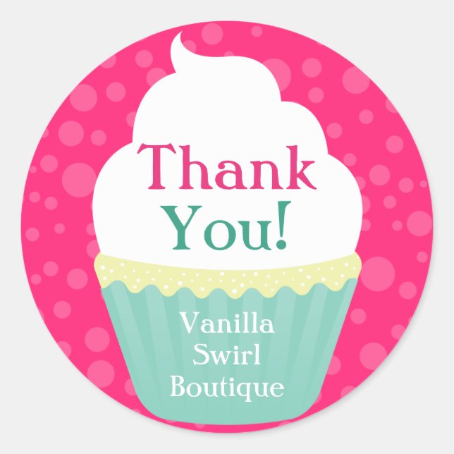 Vanilla Swirl Sticker (Vorderseite)