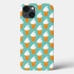 Vanille-Eiscreme-Kegel-Muster Case-Mate iPhone Hülle