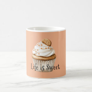 Vanille-Frosting-Cupcake Kaffeetasse