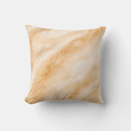 Vanille-Milchshake-Marmor-Textur Kissen