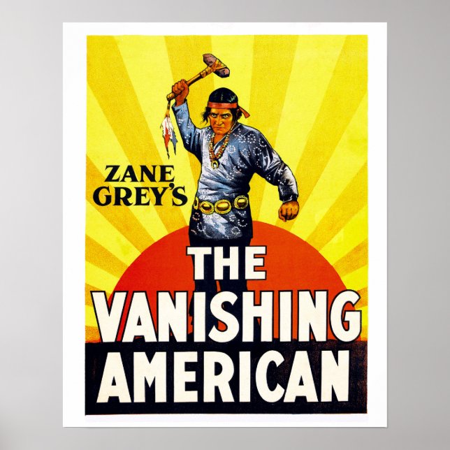 VANISHING AMERICAN POSTER (Vorne)