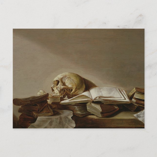 Vanitas 2 postkarte (Vorderseite)