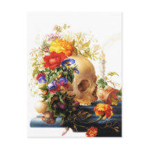 Vanitas Bouquet Postcard