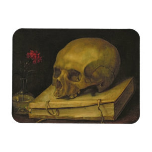 Vanitas, c.1644 (Öl auf Leinwand) Magnet