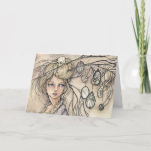 Vanitas Grußkarte Karte