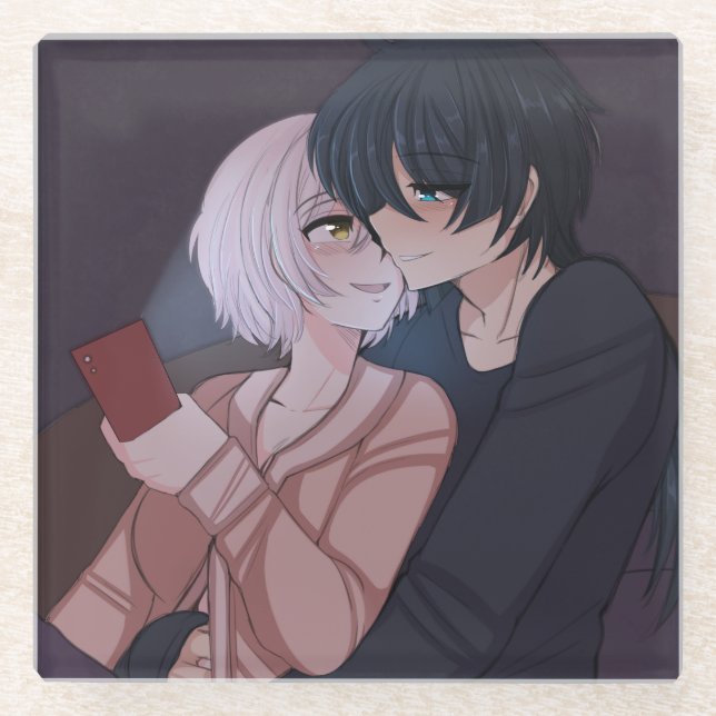 Vanitas Jeanne Coaster Vanitas No Carte Glasuntersetzer (Vorderseite)