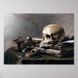 Vanitas, Pieter Claesz Poster