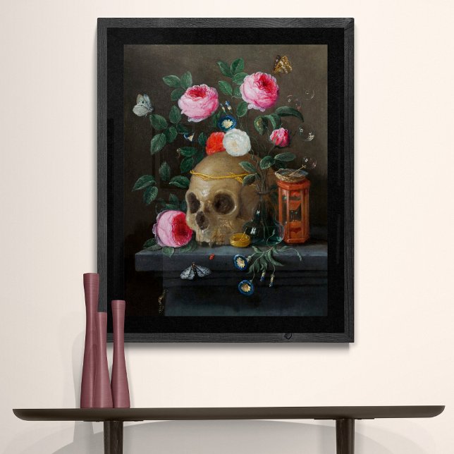 Vanitas Still Life Skull Poster (Von Creator hochgeladen)
