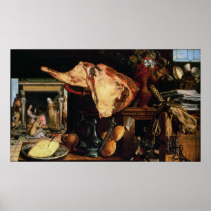 Vanitas Stillleben, 1552 Poster