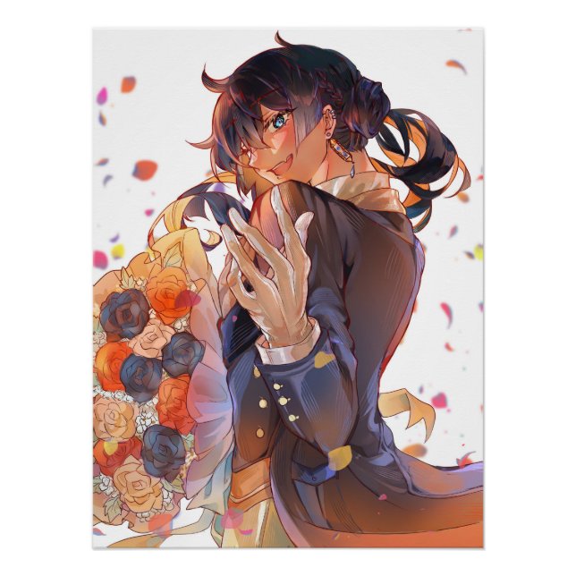 Vanitasposter Poster (Vorderseite)