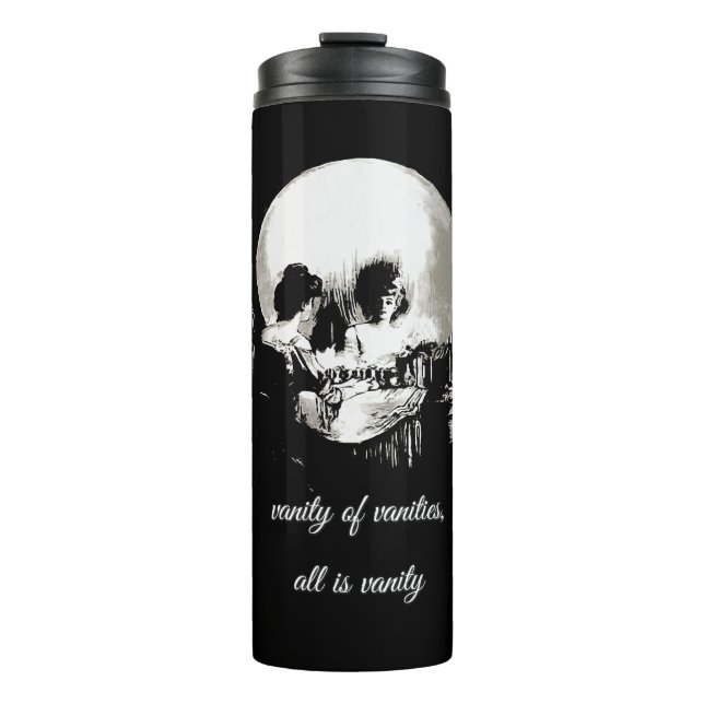 Vanity of Vanities All Is Vanity Ecclesiastes Thermosbecher (Vorderseite)