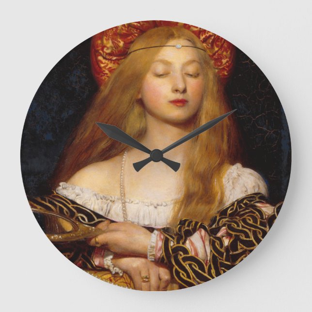 VANITY SCHAUTY FASHION COSTUME DESIGNER GROßE WANDUHR (Vorderseite)