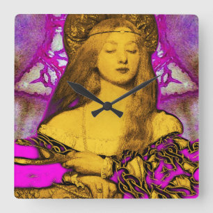 VANITY SCHAUTY FASHION COSTUME DESIGNER QUADRATISCHE WANDUHR