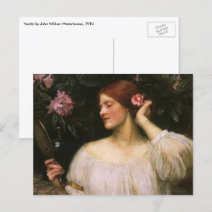 Vanity von John William Waterhouse Postkarte