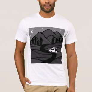 VANLIFE Bäume Wald Bergsee-Zauber T-Shirt