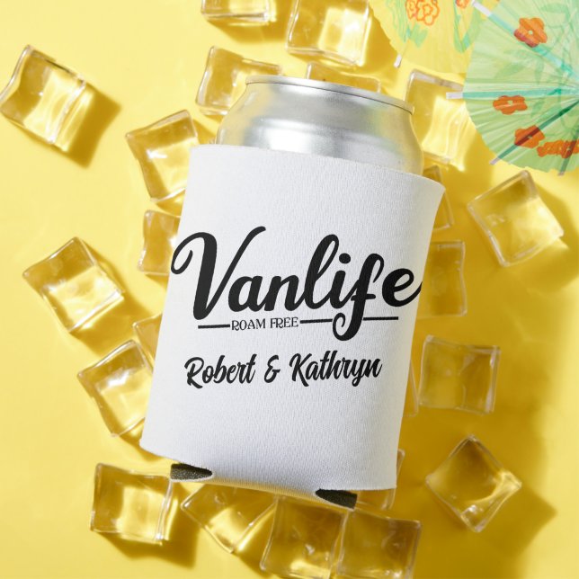 "VanLife"-Personalisiert Dosenkühler (In Situ Sommer)