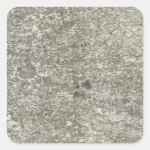 Vannes Quadratischer Aufkleber